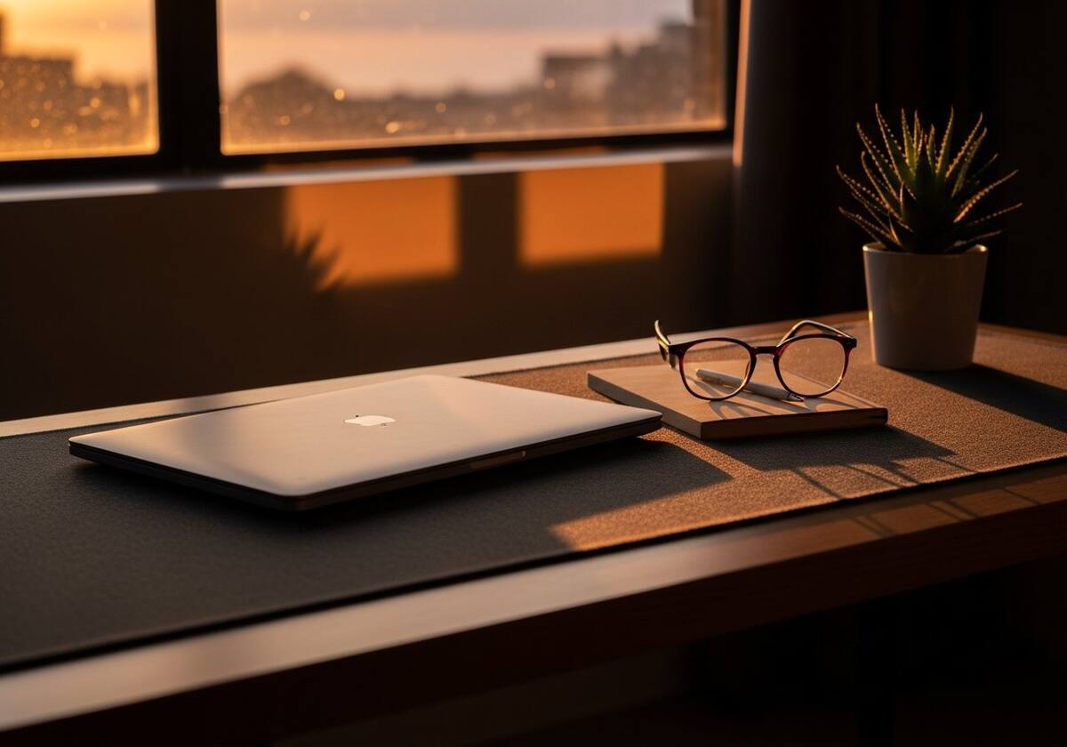 Calm workspace