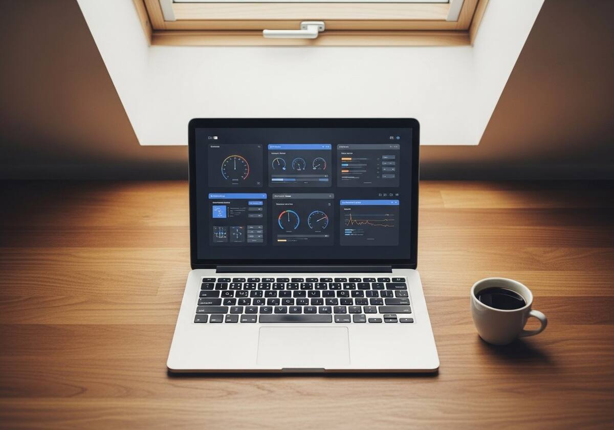 Reviewing a status panel
