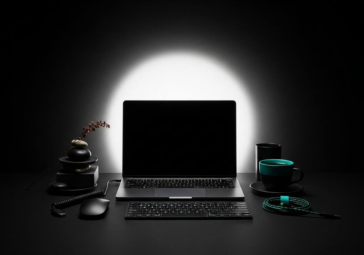A workspace with a keyboard, mouse, and drawing tablet