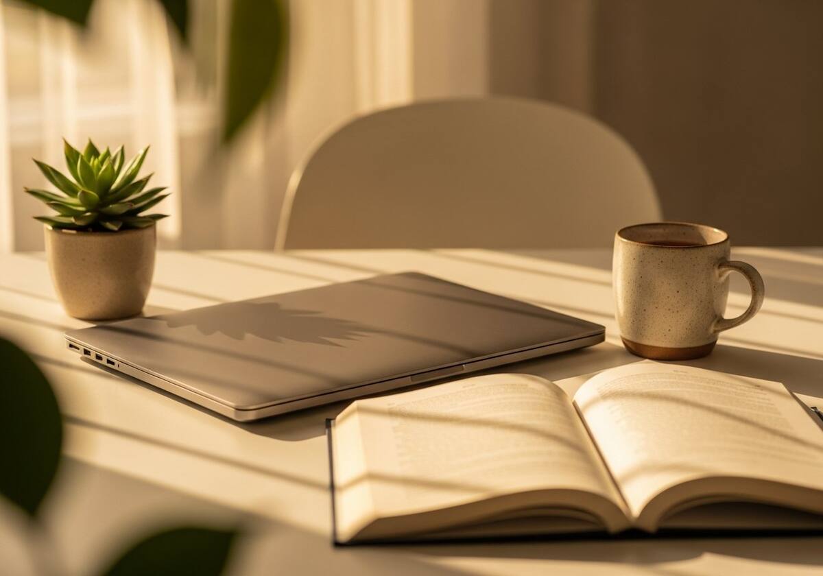 Calm knowledge scene