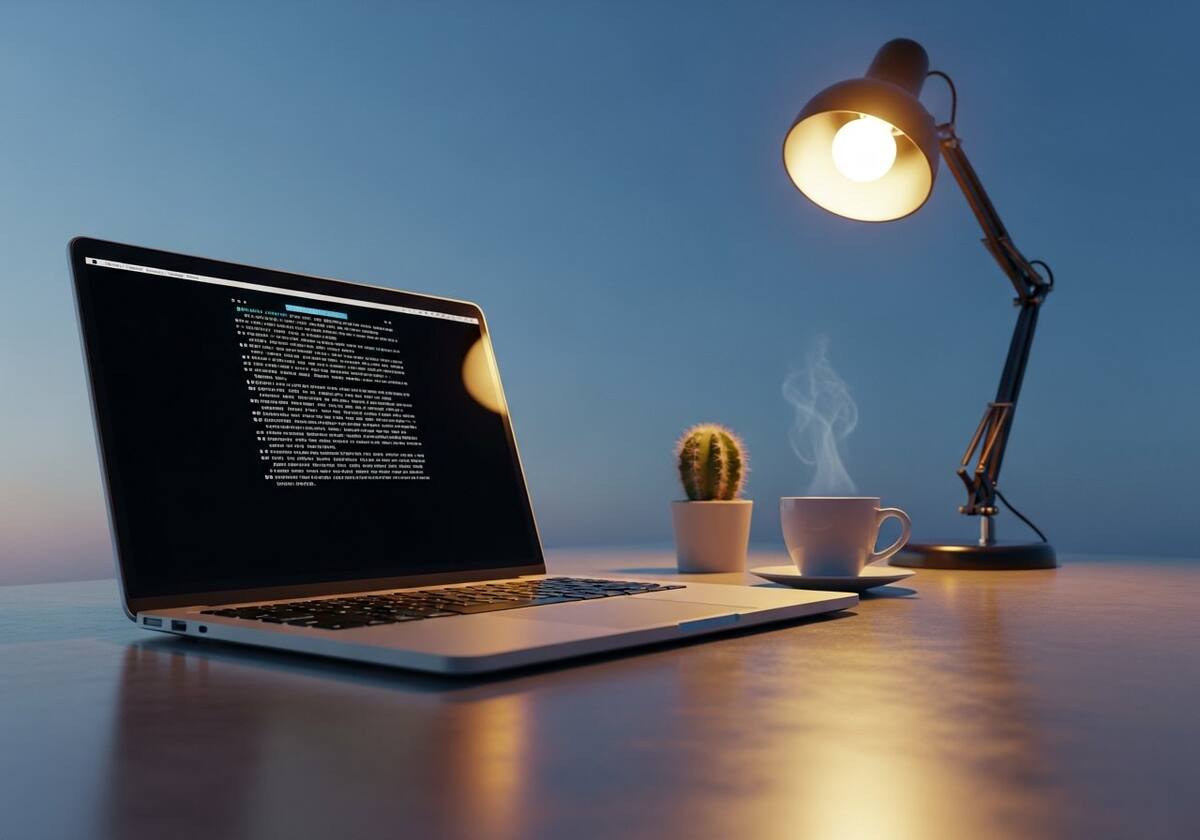 Arch Linux desktop scene