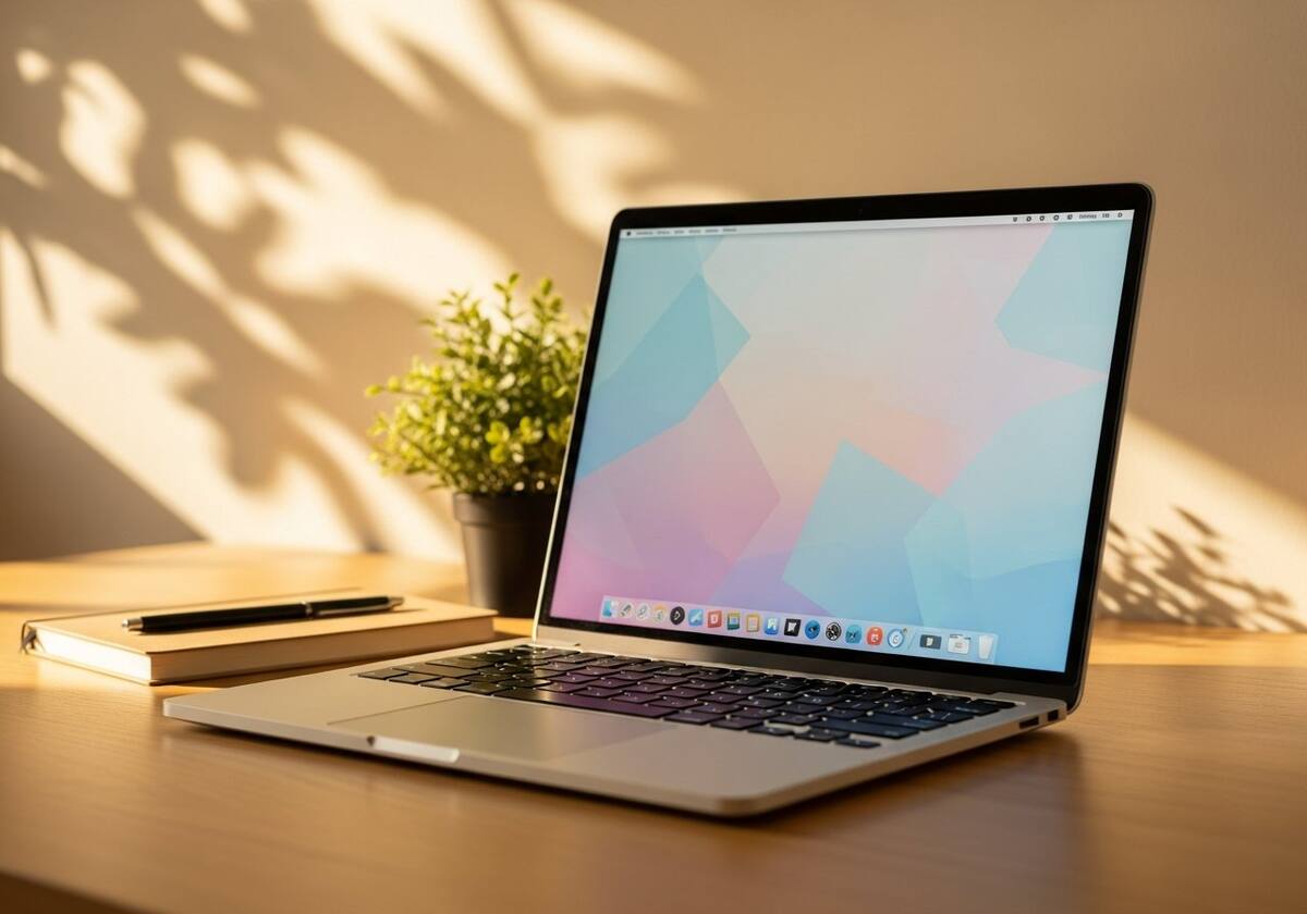 ChromeOS desktop scene