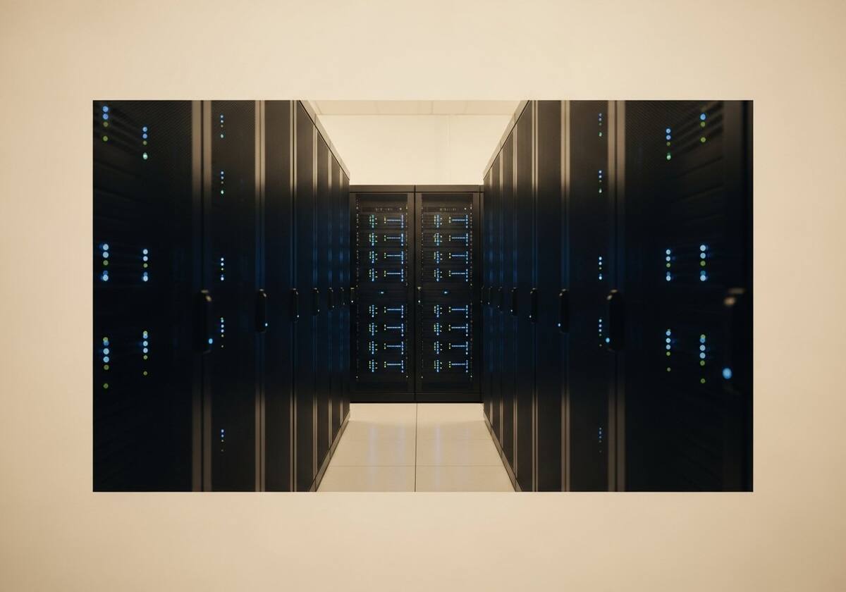 A laptop running multiple virtualized applications