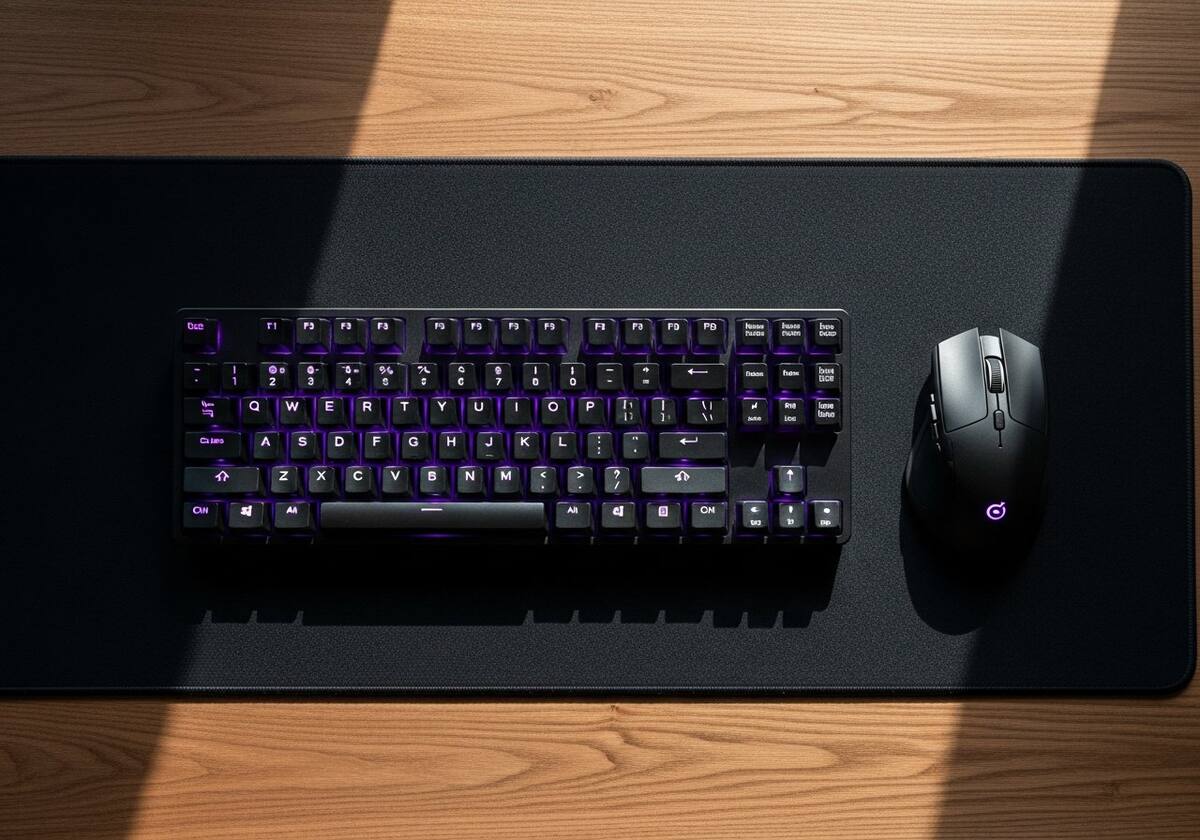 Keyboard backlight concept