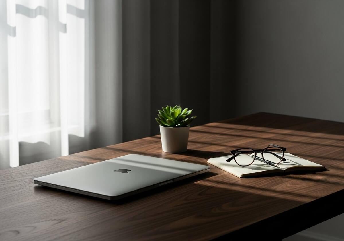 Calm workspace