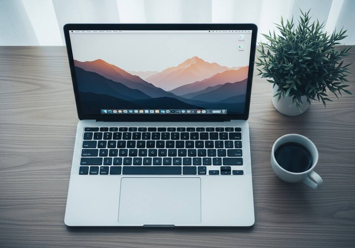 macOS Sonoma desktop scene