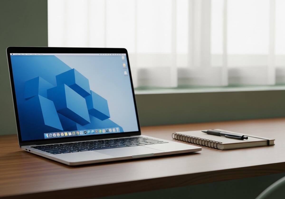 Windows 10 desktop scene